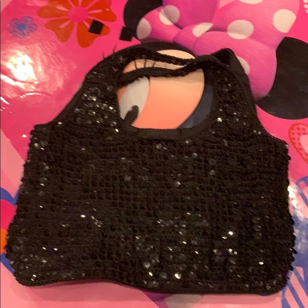 Black purse